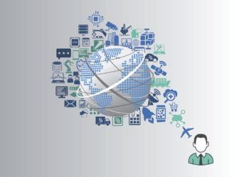 Internet of things (IOT) and digital lifestyle concept