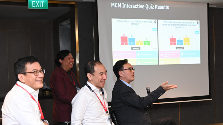Panelists engage in open  discussion on cloud strategies