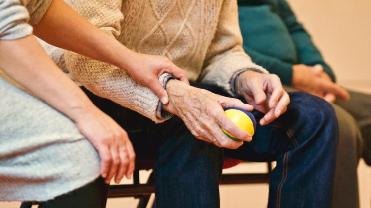 Photo by Matthias Zomer from Pexels: https://www.pexels.com/photo/person-holding-a-stress-ball-339620/