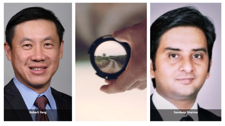 Robert Yang (Seagate) and Sandeep Sharma (IDC)