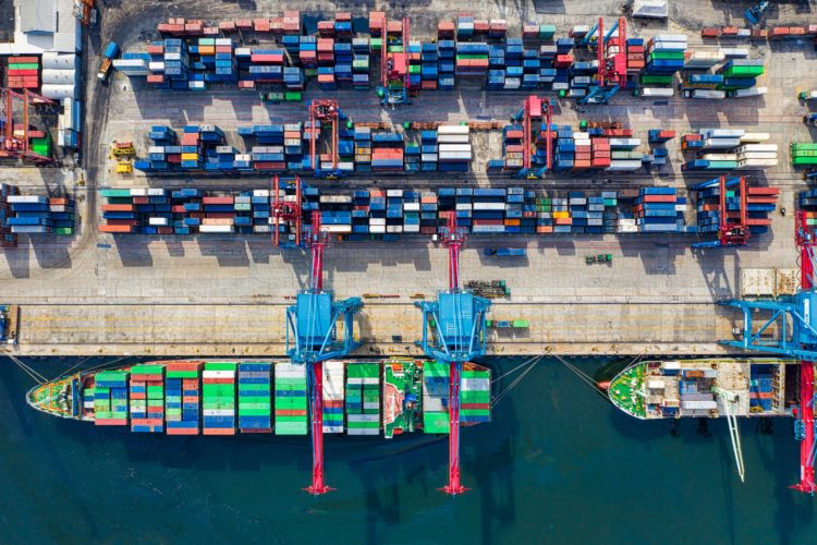 Photo by Tom Fisk from Pexels: https://www.pexels.com/photo/birds-eye-view-photo-of-freight-containers-2226458/