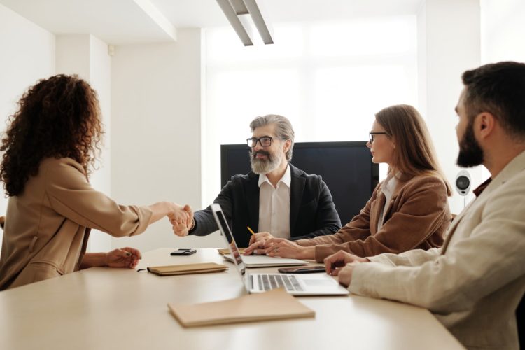 Photo by Edmond Dantès from Pexels: https://www.pexels.com/photo/man-in-black-suit-jacket-sitting-beside-woman-in-brown-long-sleeve-shirt-4344860/