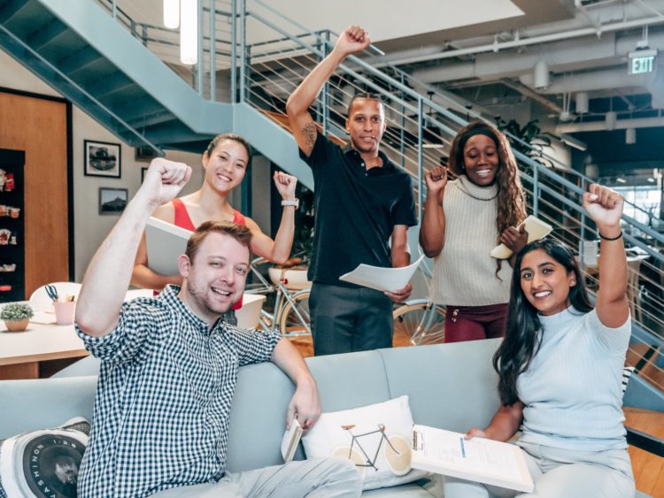 Photo by Kindel Media from Pexels: https://www.pexels.com/photo/group-of-people-putting-up-their-fist-7688161/