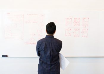 Photo by Christina Morillo: https://www.pexels.com/photo/man-standing-infront-of-white-board-1181345/