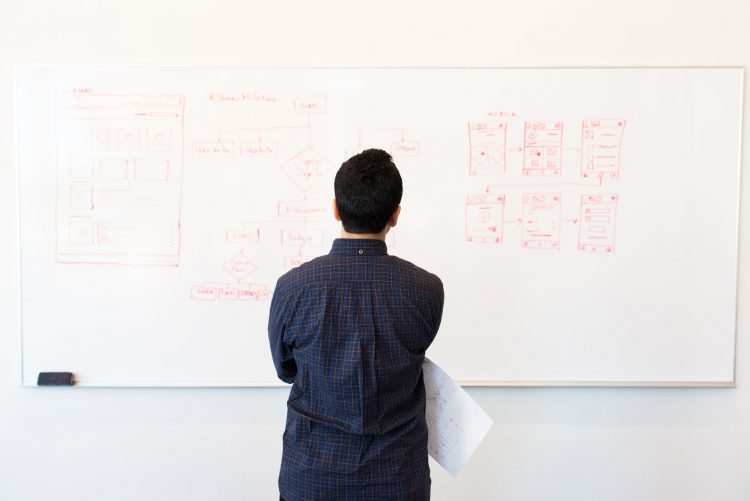 Photo by Christina Morillo: https://www.pexels.com/photo/man-standing-infront-of-white-board-1181345/