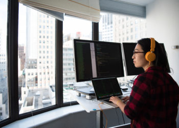 Photo by Christina Morillo from Pexels: https://www.pexels.com/photo/woman-sitting-while-operating-macbook-pro-1181676/