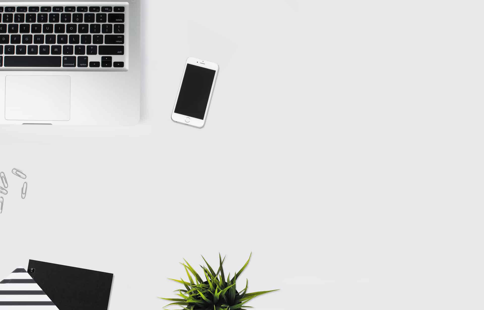 Photo by Dominika Roseclay from Pexels: https://www.pexels.com/photo/white-smartphone-beside-silver-laptop-computer-1036808/