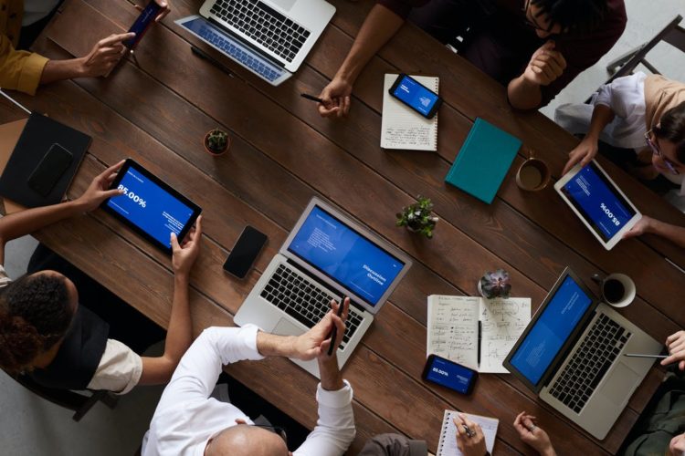 Photo by fauxels from Pexels: https://www.pexels.com/photo/people-having-business-meeting-together-3183183/