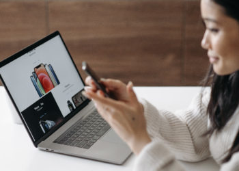 Photo by Pavel Danilyuk from Pexels: https://www.pexels.com/photo/a-woman-using-a-smartphone-7190922/