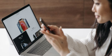 Photo by Pavel Danilyuk from Pexels: https://www.pexels.com/photo/a-woman-using-a-smartphone-7190922/