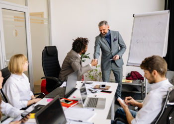 Photo by Yan Krukov from Pexels: https://www.pexels.com/photo/men-shaking-hands-at-the-meeting-7794049/
