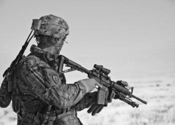 Photo by Pixabay from Pexels: https://www.pexels.com/photo/soldier-aiming-rifle-41161/