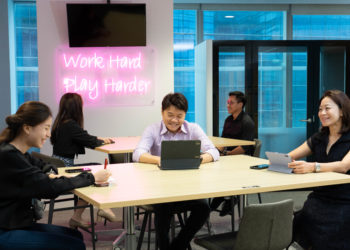 Hybrid workplace at CG-CIMB