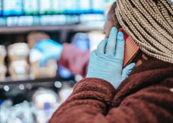 Photo by Laura James from Pexels: https://www.pexels.com/photo/black-woman-talking-on-smartphone-while-shopping-in-store-6097942/