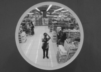 Photo by Nothing Ahead from Pexels: https://www.pexels.com/photo/photographer-taking-photo-in-round-security-mirror-7452040/