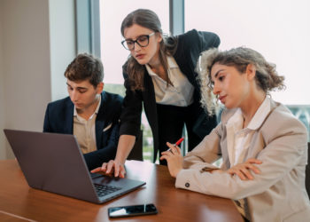 Photo by Alena Darmel from Pexels: https://www.pexels.com/photo/woman-in-white-blazer-sitting-beside-woman-in-black-blazer-8133858/