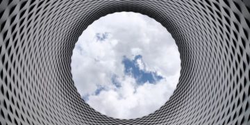 Source: tunnel-overlooking-white-cloudy-and-blue-sky-210158