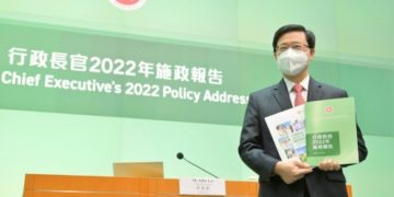 Hong Kong chief executive John Lee outlined plans to boost the city's I&T sector.