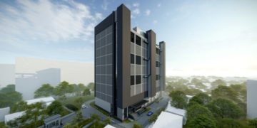 Rendering of Equinix JK1 International Business Exchange (IBX) in Jakarta, Indonesia