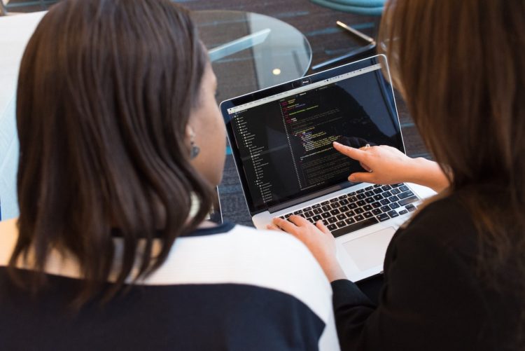 Photo by Christina Morillo: https://www.pexels.com/photo/two-women-looking-at-the-code-at-laptop-1181263/