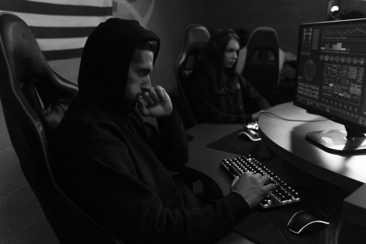 Photo by Tima Miroshnichenko: https://www.pexels.com/photo/grayscale-photo-of-people-sitting-on-chairs-while-using-computers-5380598/