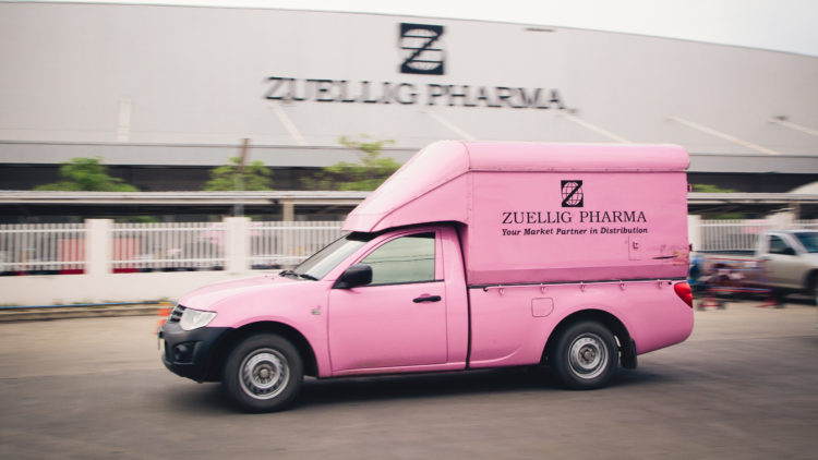 Zuellig Pharma distribution centre