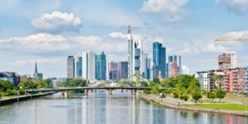 Skyline of Frankfurt, Germany