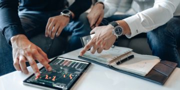 Photo by AlphaTradeZone: https://www.pexels.com/photo/fingers-touching-ipad-screen-with-graph-5833784/