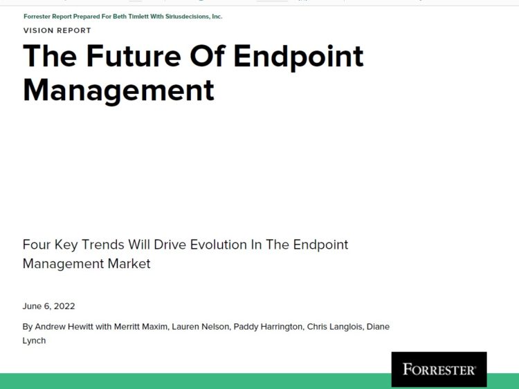 The future of endpoint management