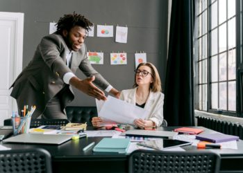 Photo by Antoni Shkraba: https://www.pexels.com/photo/photo-of-colleagues-having-an-argument-6632515/