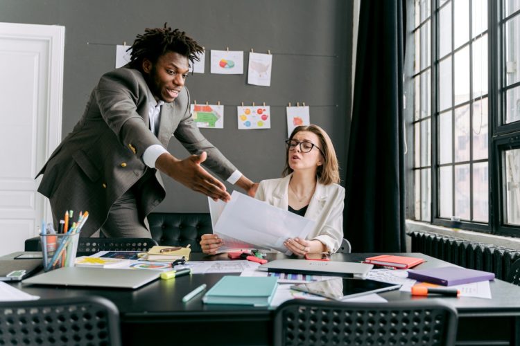 Photo by Antoni Shkraba: https://www.pexels.com/photo/photo-of-colleagues-having-an-argument-6632515/