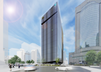 Artist impression of TYO7 designed by Nikken Sekkei Ltd.