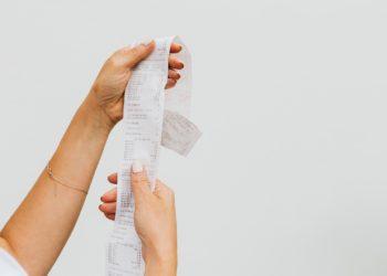 Photo by Karolina Grabowska: https://www.pexels.com/photo/woman-holding-a-receipt-4959907/