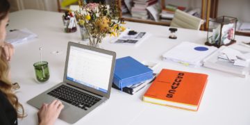 Photo by Polina Zimmerman: https://www.pexels.com/photo/photo-of-orange-book-beside-laptop-3747455/