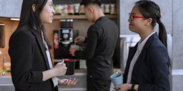 Photo by Mikhail Nilov: https://www.pexels.com/photo/woman-in-black-blazer-holding-white-ceramic-mug-8102169/