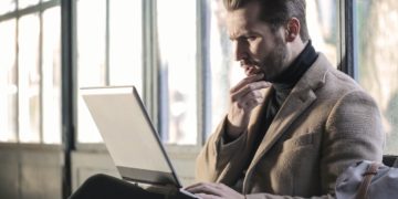 Photo by Andrea Piacquadio: https://www.pexels.com/photo/man-wearing-brown-jacket-and-using-grey-laptop-874242/