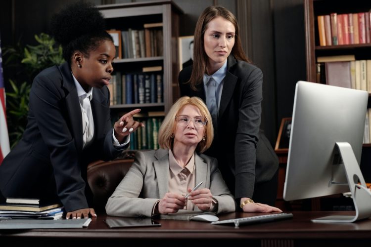 Photo by August de Richelieu: https://www.pexels.com/photo/female-lawyers-in-an-office-looking-at-a-computer-4427553/