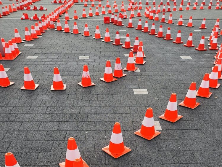 Photo by Ann H: https://www.pexels.com/photo/traffic-cones-3095695/