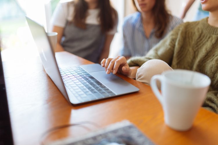 Photo by Fox: https://www.pexels.com/photo/person-using-laptop-1595390/