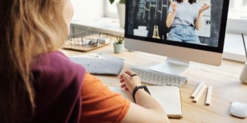 Photo by Julia M Cameron from Pexels: https://www.pexels.com/photo/photo-of-girl-watching-through-imac-4144222/
