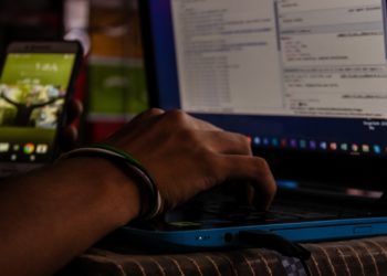 Photo by samer daboul: https://www.pexels.com/photo/person-holding-laptop-computer-1240532/