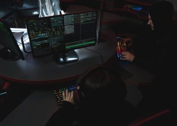 Photo by Tima Miroshnichenko: https://www.pexels.com/photo/two-people-using-computers-5380607/
