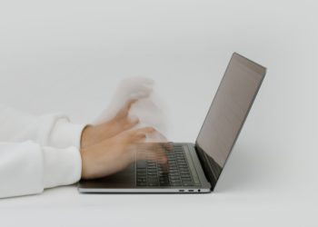 Photo by cottonbro studio: https://www.pexels.com/photo/hands-typing-on-a-laptop-keyboard-5474294/