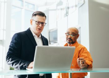 Photo by LinkedIn Sales Navigator: https://www.pexels.com/photo/man-using-silver-laptop-beside-another-man-2182973/