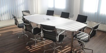 Photo by Pixabay: https://www.pexels.com/photo/white-wooden-table-with-chairs-set-416320/