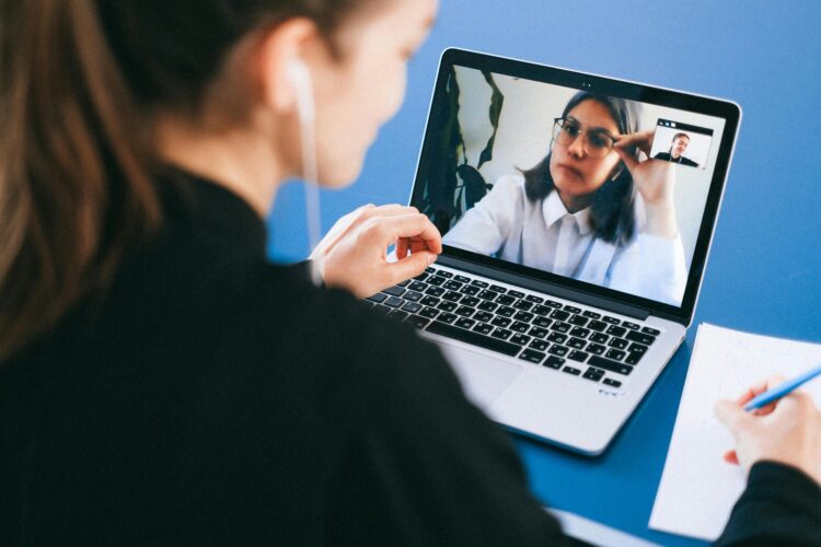 Photo by Anna Shvets: https://www.pexels.com/photo/people-on-a-video-call-4226261/