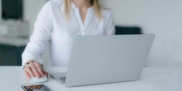 Photo by Marek Levak: https://www.pexels.com/photo/woman-using-silver-laptop-2265488/