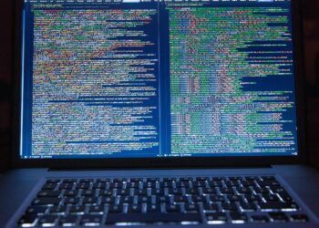 Photo by Markus Spiske: https://www.pexels.com/photo/black-laptop-computer-turned-on-showing-computer-codes-177598/