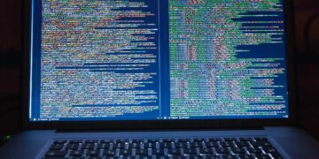 Photo by Markus Spiske: https://www.pexels.com/photo/black-laptop-computer-turned-on-showing-computer-codes-177598/