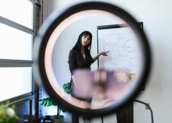 Photo by RDNE Stock project: https://www.pexels.com/photo/woman-recording-content-8369676/